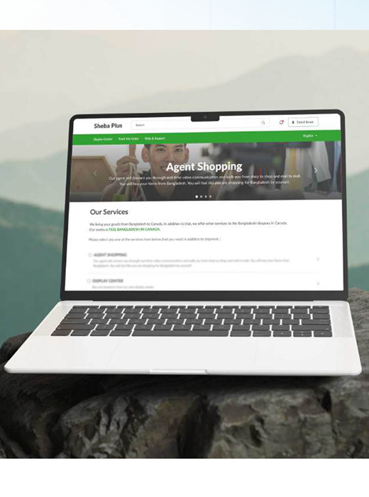 Agent Shopping Website