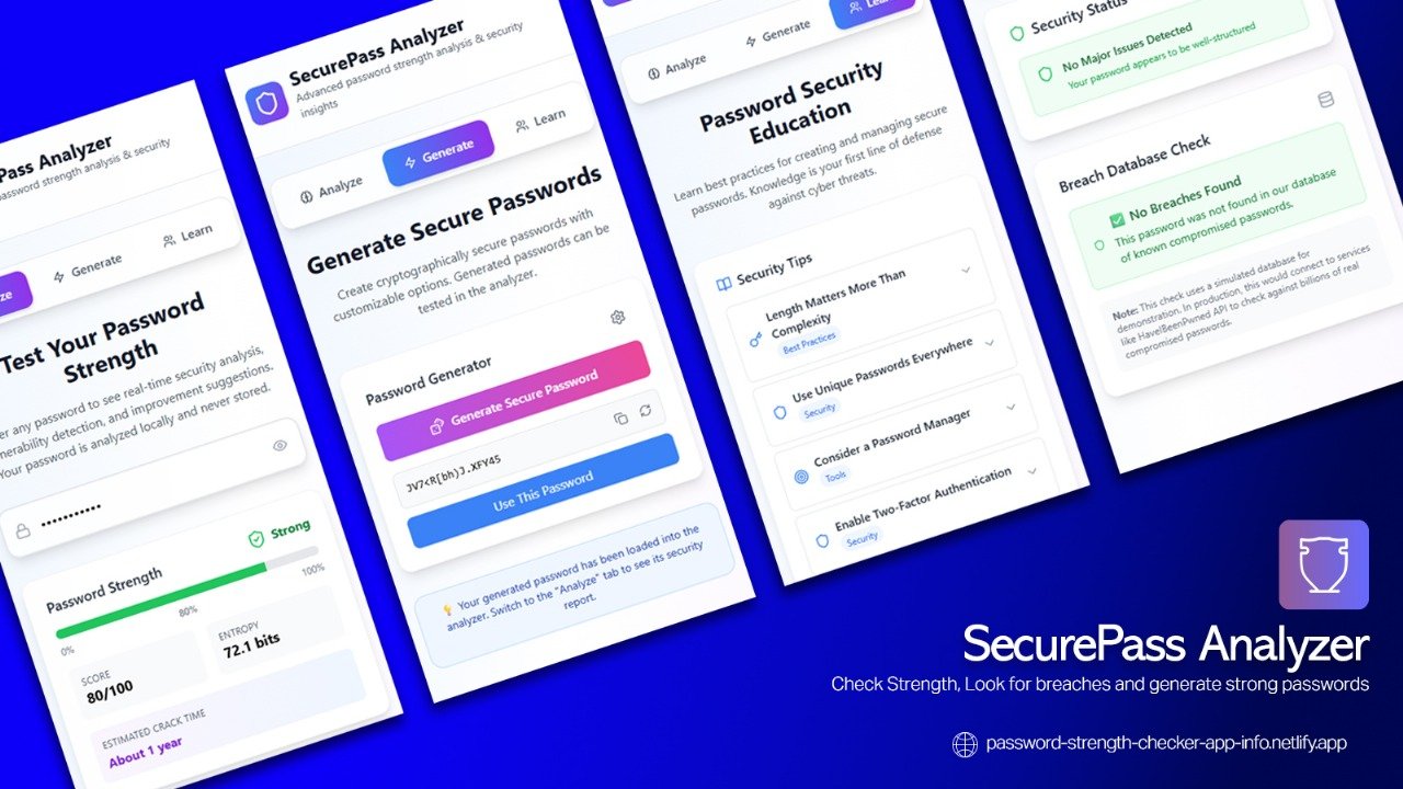 Password Strength Analyzer