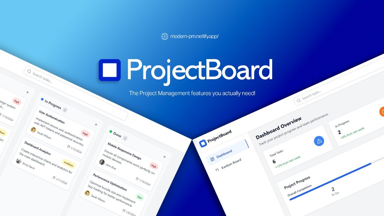 Project Management Dashboard